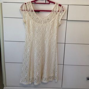 Free People cotton lace dress